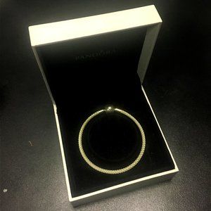 Pandora Moments Mesh Bracelet - Silver